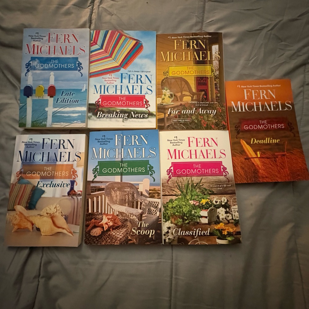 Fern Michaels The Godmothers Book Set- Great Condition!